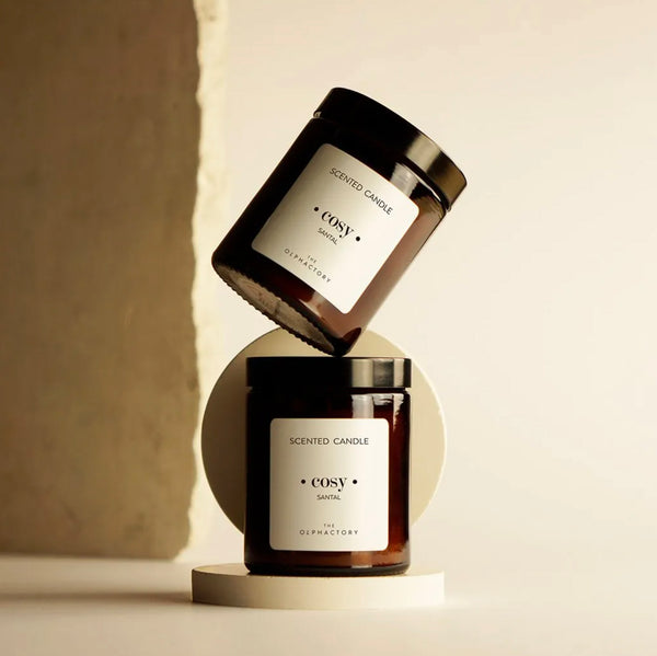 BOUGIE VEGETALE 135 GR SANTAL THE OLPHACTORY