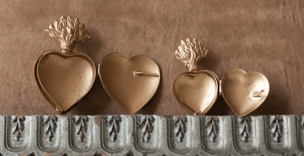 MINI BOITE COEUR EXVOTO S BONCOEURS