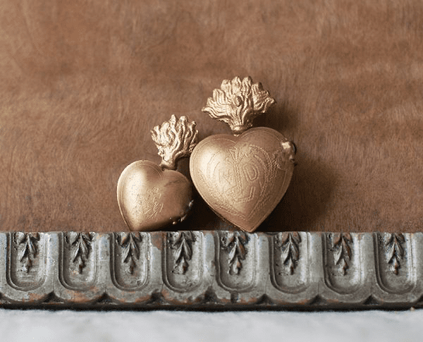 MINI BOITE COEUR EXVOTO M BONCOEURS